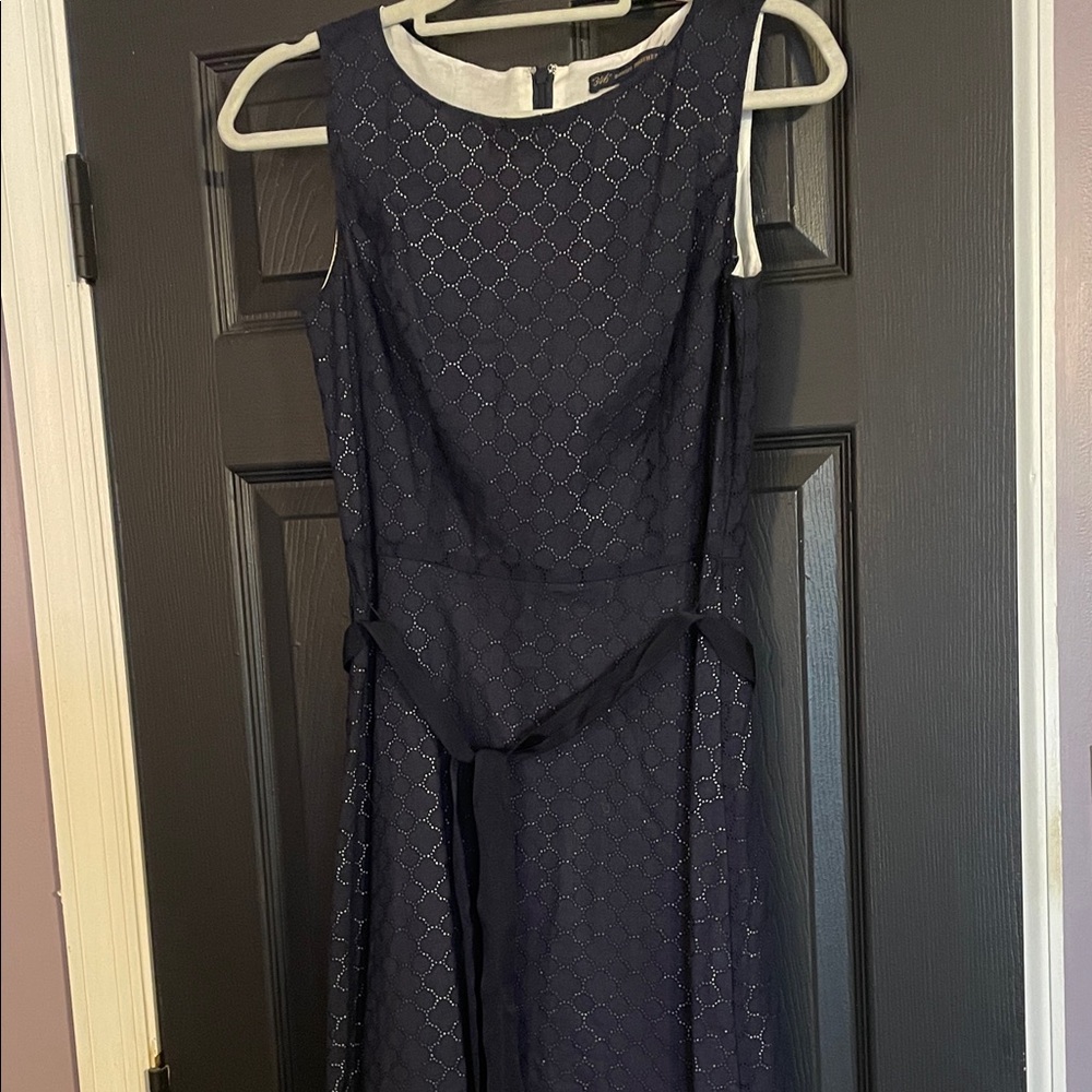 Brooks Brothers Navy Midi Dress